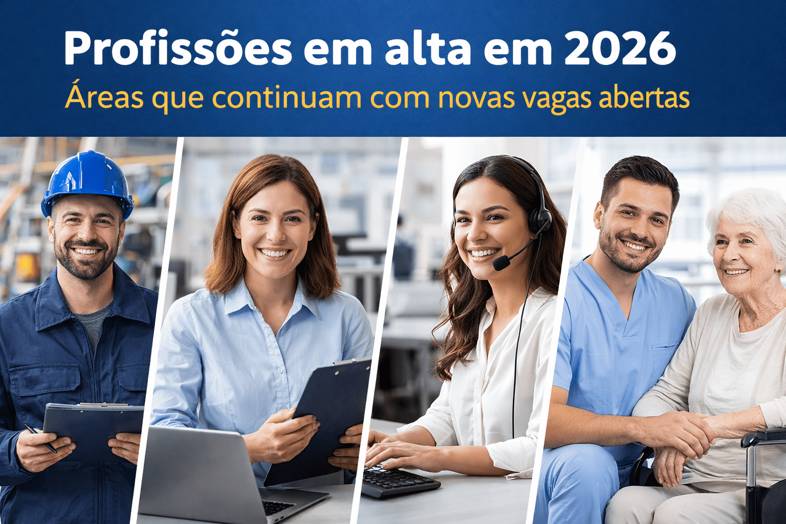 Essas profissões estão em alta em 2026 (e continuam com novas vagas ...