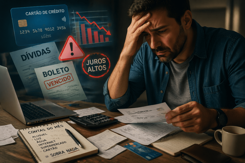 Esses sinais mostram que você está endividado e talvez nem saiba