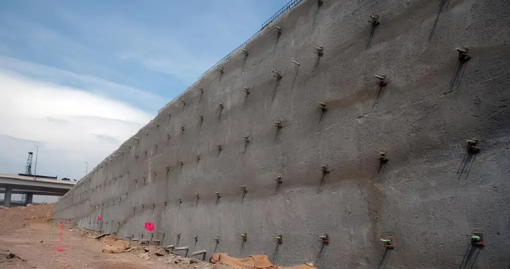 Talude: Solo Grampeado